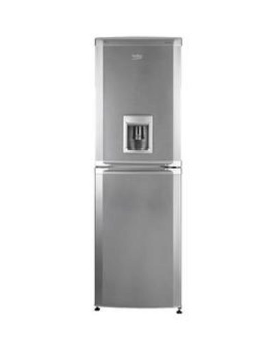Beko Cfd5834Aps 55Cm Frost Free Fridge Freezer - Next Day Delivery - Silver